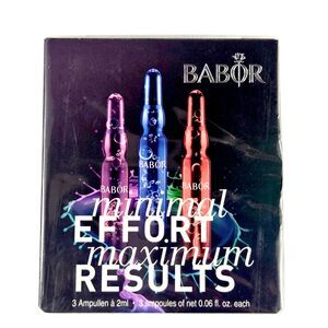 Babor 3 Ampoule Discovery Set Beauty Rescue, Perfect Glow, Lift Express NIB